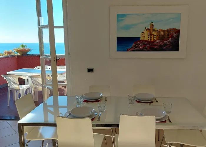 Dream House - Sea View & Garden - Pool - Private Box Feriehus *