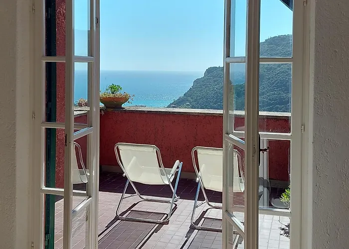 Feriehus Dream House - Sea View & Garden - Pool - Private Box Finale Ligure